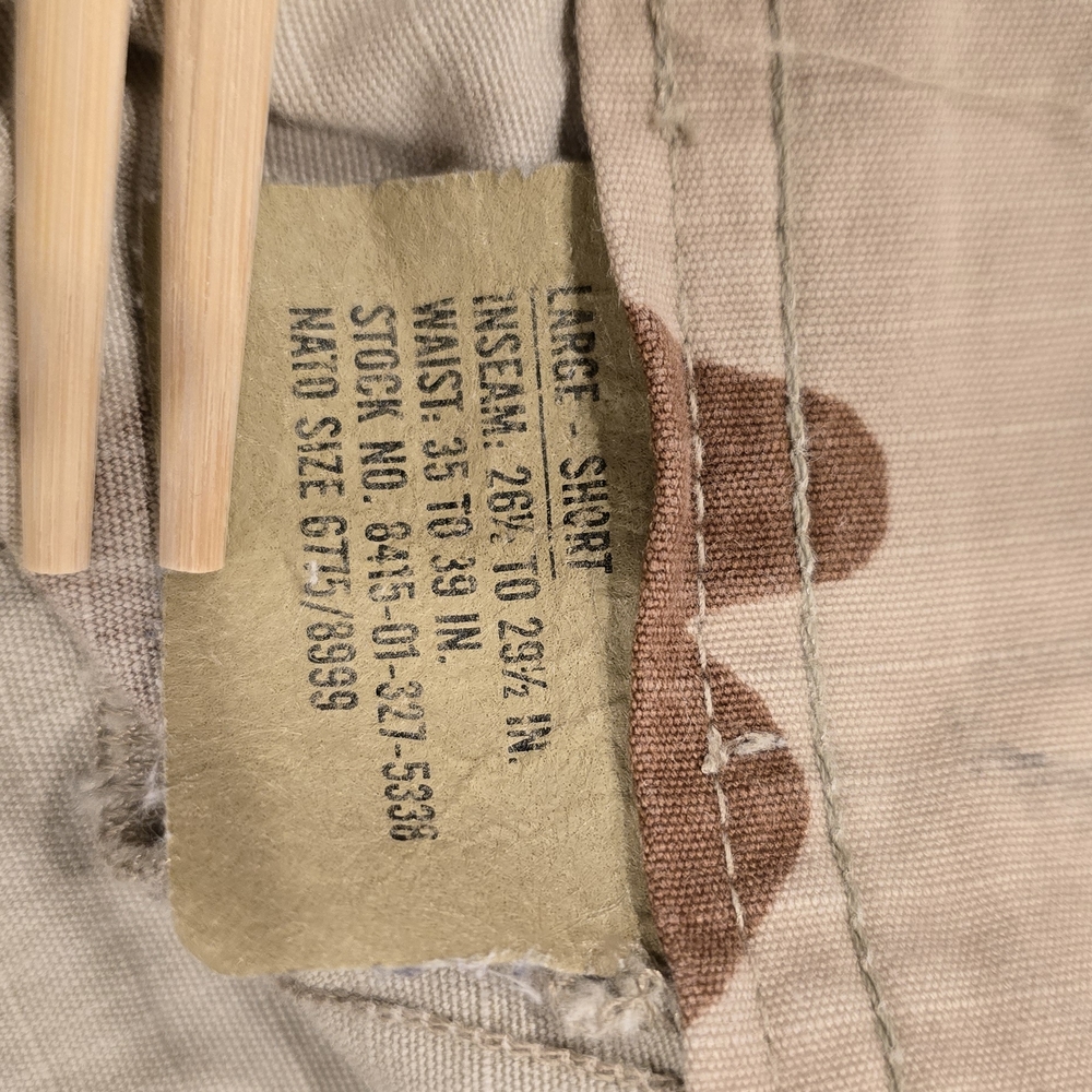 Desert Tan Camouflage Cargo Pants - Picture 12 of 15